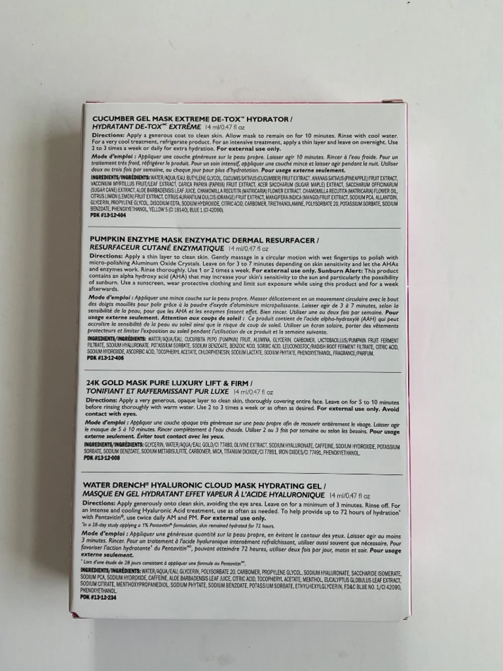 Peter Thomas Roth 4 Pc. Mini Mask Multiverse Set NEW‎